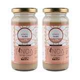 Tahini - 210 gramm x 4 | 2 er pack | geerntete Küncü-Sesamsamen aus Sanliurfa | naturbelassen, vegan, glutenfrei, gentechnikfrei | ideal für Hummus, Marinaden und Saucen | SONDERPREIS FÜR WEIHNACH