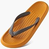HealHeatersⓇ Unisex Flip Flops Sommer Zehentrenner Strand Schwimmbad Hausschuhe Weich Freizeit Komfort Pantoffeln Slippers mit PVC Footbed Slides für Drinnen et Drauß