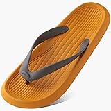 HealHeatersⓇ Unisex Flip Flops Sommer Zehentrenner Strand Schwimmbad Hausschuhe Weich Freizeit Komfort Pantoffeln Slippers mit PVC Footbed Slides für Drinnen et Drauß