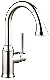 Hansgrohe 04215 Talis C Pull-Down-Küchenarmatur mit high-arc Auslauf, magnetisch D, 04215830