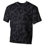MFH 00104D US Army Herren Tarn T-Shirt (Night Camo/XL)