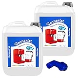 Cleanerist Universal Entkalker für Kaffeevollautomaten & Kaffeemaschinen | Geeignet für alle bekannten Marken | Kalklöser extra gründlich - 2x 10 L