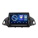 XMZWD Navigation Für Auto 9 Zoll, Android 8.1 2 + 32G Auto DVD, Für Ford Kuga Escape C-Max 2013-2016 Auto GPS Navigation Unterstützung Lenkradsteuerung, Navigationsgeräte Für LKW