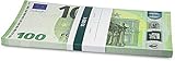 Litfax GmbH 100 € Euroschein/Euro-Geldscheine ca. 191x103 mm/banderoliert, je Pack. 75 Stück (3 PG) …