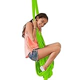 TANGIST Hängesessel Hängehöhle für Kinder, Elastische Hängematte Schaukel Kapazität und Elastische Sensorische Schaukel für Autismus, ADHS, Aspergers und Sensorische Schaukelhäng