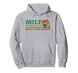 MILF-Man I Love Fishing Funny Saying Fishing Fishermen Pullover H