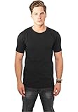 Urban Classics TB814 Herren T-Shirt Fitted Stretch Tee Schwarz (Black 7), Medium, M