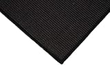 Teppich Janning Sisalteppich umkettelt schwarz 100% Sisal gekettelt - Verschiedene Größen (90 x 160 cm)