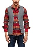 s.Oliver Herren 13.909.66.5817 Indoor Weste, Grau (Blend Grey 9730), XXX-Large (Herstellergröße: 3XL)