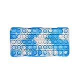 Federmäppchen für Kinder, Pop Fidget It Federmäppchen Halter Box Tragbare Federtasche Schreibwaren Aufbewahrungstasche Schule Bürobedarf (B1-Pop Federmäppchen)