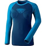 DYNAFIT Speed Dryarn Langarm T-Shirt Damen blau/türkis Größe DE 38 2021 Laufshirt Lang