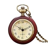 Taschenuhr Red Rome Antique Quartz Watch Taschenuhren Klassische Langketten-Halskette Charm Geschenke Weiblich Mßnnlich Mode Anhßnger Persßnlichkeit Kragen Vintag