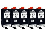 Supply Guy 5 Druckerpatronen kompatibel mit HP 920 XL 920XL HP920XL CD975AE (Schwarz) passend für HP OfficeJet 6000 6500 6500a 6500a Plus 7000 7500