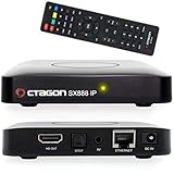 Octagon SX888 H265 Mini IPTV Box Receiver mit Stalker, m3u Playlist, VOD, Xtream, WebTV [USB, HDMI, LAN] Full HD