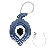 Fingerabdruck Smart Lock Mini Keyless Security Lock Smart Vorhängeschlösser mit Keyless Biometric oder Gym, Haustür, Kleiderschränke, Rucksack, Gepäckkoffer(blue, Pisa Leaning Tower Type)