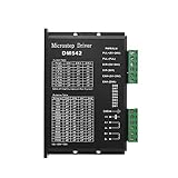 CNC-Digitaler Microstep Treiber DM542 Schrittmotor Controller 2-Phasen Digital Schrittmotor Treiber 20-50V DC Max 4.2A für Nema 17, Nema 23 und Nema 34 Series Schrittmotor, ersetzt M542 M542H