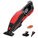 POWERGIANT Nass-Trockensauger Handstaubsauger, Kabellos Handheld Teppichreiniger, 8500Pa Akkustaubsauger mit 5 Filters für Hartböden & Teppiche Haustierfleck