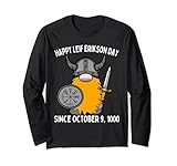 Happy Leif Erikson Day October 9 Wikinger Wichtel Lang