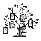 Yosoo Health Gear Familie Phot Baum, Tree Photo Frame hängenden Bilderrahmen, Modischer Familienfotorahmen-Display-Baum mit hängenden Bilderrahmen Wohnkultur(S-6 Bilderrahmen mit 6,4 * 4,6cm)