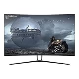 LC-Power LC-M32-QHD-144-C-V2-80,01 cm (31,5 Zoll), LED, Curved VA-Panel, 144Hz, AMD FreeSync, HDMI, D