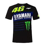 Valentino Rossi Men's Yamaha Power Line VR46 T-Shirt, Schwarz, 3XL