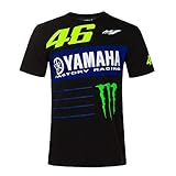 Valentino Rossi Men's Yamaha Power Line VR46 T-Shirt, Schwarz, 3XL