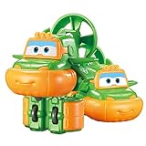 QZC Super Wings Swampy Modified Spielzeug Auto Große Deformation Roboter Transformation Spielzeug Push Forward Transforming Transform-A-Bot Gehirn Spiel Transformable Geburtstagsgeschenk