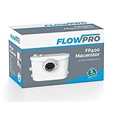 Pro-Flow FlowPro Macerator FP400 Zerkleinerer, weiß