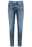 Sublevel Damen Basic Denim Jeans-Hose Slim-Fit Middle-Blue XS