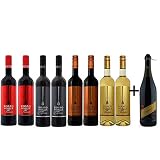 Rosso Nobile all'Espresso, Rosso Cioccolata, Rosso Nocciola und Bianco Nobile plus (9x0,75)