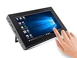 Waveshare 7inch IPS Capacitive Touch Screen 1024x600 Resolution LCD Display with Toughened Glass Cover Support Raspberry Pi,BB Black, Banana Pi,Windows 10/8.1/8/7,Raspberry Pi 4