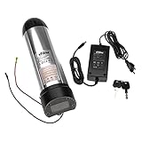vhbw Akku kompatibel mit Prophete (Trio), DeHawk, Stratos, LandCrossers u.a. E-Bike Elektrofahrrad (10000mAh, 36V, Li-Ion) + Ladeg