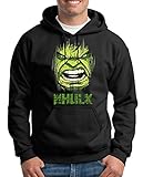 TShirt-People Hulk Face Kapuzenpullover Herren XXXXL Schw