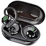 Bluetooth Kopfhörer Sport, In Ear Bluetooth 5.1 Kopfhörer Kabellos, Wireless Stereo Earbuds mit 48H Spielzeit LED Anzeige, wireless kopfhörer mit Noise Cancelling HD Mikrofon, IP7 Wasserdicht Ohrhö