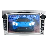 Android 10 Auto-Stereo-Auto-Multimedia-System mit 7-Zoll-Touchscreen für OPEL Antara / Corsa C / Zafira-Unterstützung Mirror Link WiFi BT SWC DVR RDS (Silber)