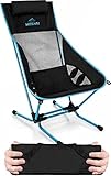 normani Strandstuhl klappbar Ultraleichter Campingstuhl faltbar Beachchair bis 150 kg - EXTREM kleines, leichtes Packmaß Farbe B