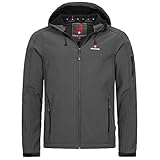 Höhenhorn 19A5 Altus Herren Softshell Jacke Outdoor Grau Gr. M