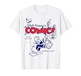 Disney Donald Duck Retro Comic Cover Hat Graphic T-S