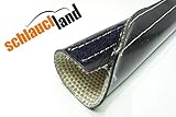 Silikon Hitzeschutzschlauch ID 10mm incl. Klettverschluss *** Thermoschutz Ölschlauch Benzinschlauch Schutz Kab