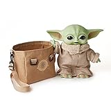 Disney Star Wars HBX33 - „The Child“ Plüschfigur (ca. 28 cm) aus „The Mandalorian“, zum Sammeln mit Tragetasche, für Fans ab 3 J