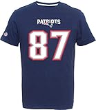 Fanatics NFL New England Patriots Rob Gronkowski #87 Name Number Shirt Jersey Trikot (S)