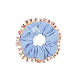 invisibobble Sprunchie 'Hola Lola' Scrunchie I Haargummi Denim Mädchen & Damen I Stoff Haargummi starker Halt I Limited Collection Flores & B