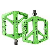 KALIONE Mountainbike-Pedal Nylon Faser Anti-Rutsch 9/16 Zoll Fahrrad Plattform Flache Pedale für Road Mountain BMX MTB Bik