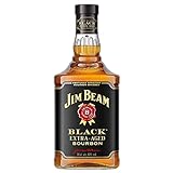 Jim Beam Black Extra-Aged Kentucky Straight Bourbon Whiskey, einzigartiges und ausbalanciertes Aroma, 43% Vol, 1 x 0,7