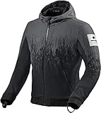 Revit Quantum 2 WB Motorrad Textiljacke Schwarz/Weiß L