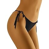 Wolbar Damen String WB83, Schwarz,S