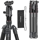 SmallRig Selection Kamera Stativ für DSLRs/Spiegellose Kameras, Camera Tripod mit 360 Panorama Kugelkopf, Leicht und Tragbar, ​Professionelles Stativ für Reise und Arbeit - PT10 3257