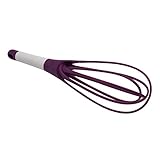 hkwshop Schneebesen Heißer Multifunktionale manuelle Ei Schläger Mixer Rührer Mini Kunststoffcreme Milch Ei Whisk Küche Backen Werkzeug Eierrührer Küchen Schneebesen (Color : Purple)