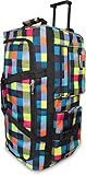 normani Reisetasche Jumbo Big-Travel mit Rollen riesige XXL V4 5. Generation Neon S