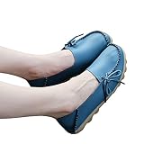 CYGGA Damen Ladies Halbschuhe bestickte Schuhe Flache Stoffsohlen Bequeme weiche Unterseite Retro Mittelalter Ältere bestickte Freizeit Flatch Frauen S